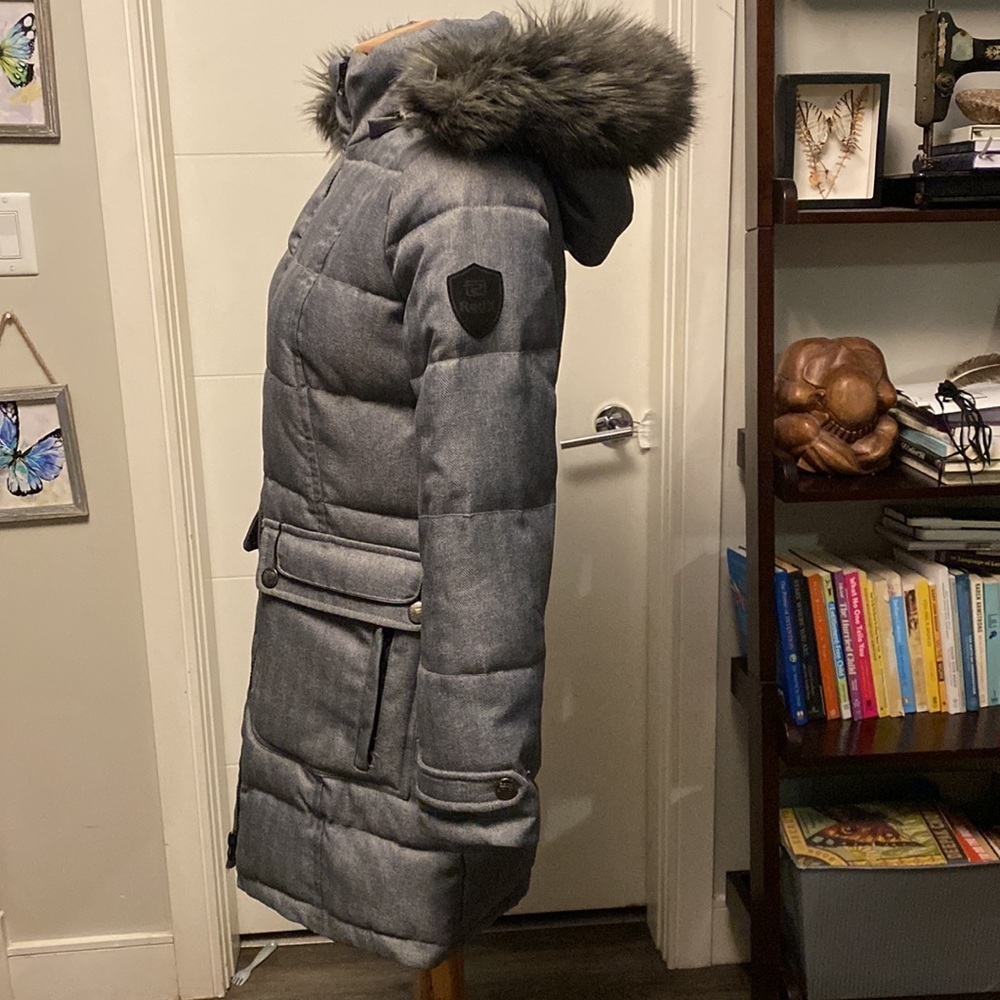 Red X Collection Herringbone Parka - Picture 4 of 15